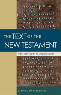 Cover image: The Text of the New Testament 9780801046452