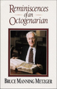 Cover image: Reminiscences of an Octogenarian 9780801047138
