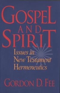 Cover image: Gospel and Spirit 9780801046223