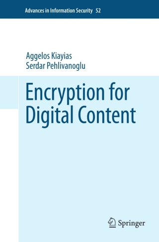 Cover image: Encryption for Digital Content 9781441900432