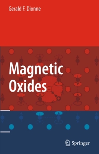 表紙画像: Magnetic Oxides 9781441900531