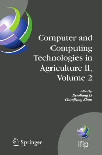 صورة الغلاف: Computer and Computing Technologies in Agriculture II, Volume 2 1st edition 9781441902108
