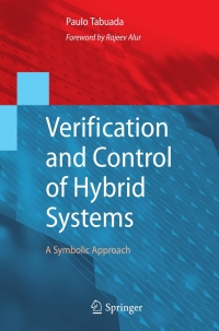 表紙画像: Verification and Control of Hybrid Systems 9781441902238