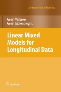 Cover image: Linear Mixed Models for Longitudinal Data 9781441902993