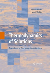 Cover image: Thermodynamics of Solutions 9781441904393