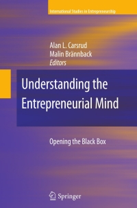 Omslagafbeelding: Understanding the Entrepreneurial Mind 9781441904423