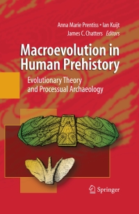 Imagen de portada: Macroevolution in Human Prehistory 9781441906816