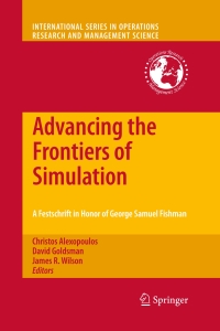 Cover image: Advancing the Frontiers of Simulation 1st edition 9781441908162