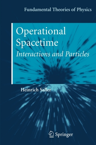 Titelbild: Operational Spacetime 9781441908971