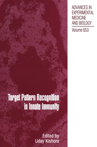 Imagen de portada: Target Pattern Recognition in Innate Immunity 1st edition 9781441909008