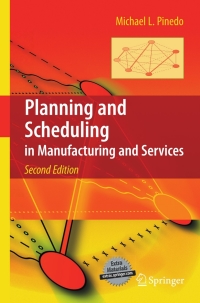Cover image: Planning and Scheduling in Manufacturing and Services 2nd edition 9781441909091