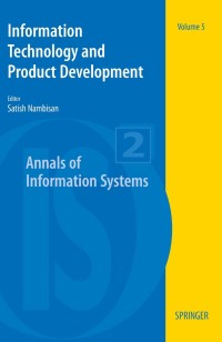 صورة الغلاف: Information Technology and Product Development 1st edition 9781441910806