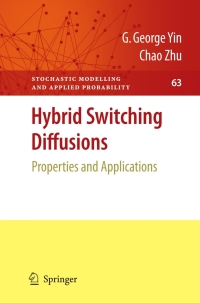 Imagen de portada: Hybrid Switching Diffusions 9781441911049