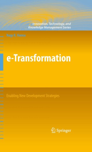 Cover image: e-Transformation: Enabling New Development Strategies 9781441978431