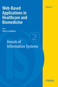 Immagine di copertina: Web-Based Applications in Healthcare and Biomedicine 1st edition 9781441912732
