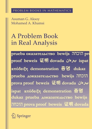 Cover image: A Problem Book in Real Analysis 9781441912954