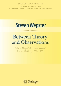 Cover image: Between Theory and Observations 9781441913135