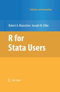 Cover image: R for Stata Users 9781441913173