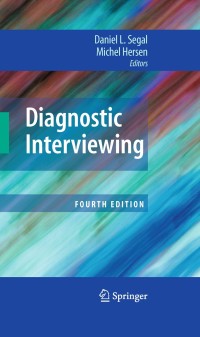 Cover image: Diagnostic Interviewing 4th edition 9781441913197