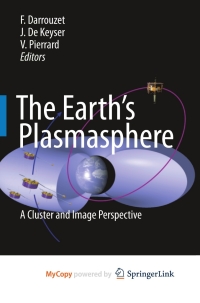 Imagen de portada: The Earth's Plasmasphere 1st edition 9781441913227