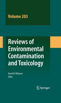 Titelbild: Reviews of Environmental Contamination and Toxicology Vol 203 1st edition 9781441913517