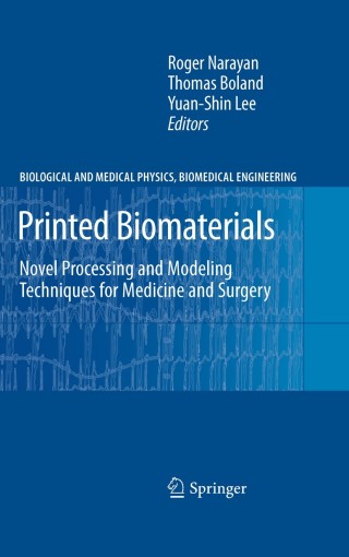 Imagen de portada: Printed Biomaterials 1st edition 9781441913944