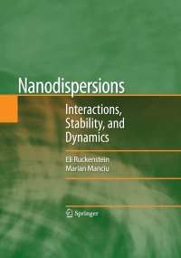 Cover image: Nanodispersions 9781489984654