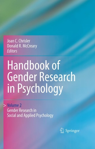 Cover image: Handbook of Gender Research in Psychology 1st edition 9781441914668