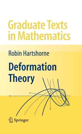 Imagen de portada: Deformation Theory 9781441915955