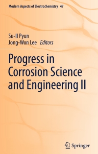 Cover image: Progress in Corrosion Science and Engineering II 1st edition 9781441955777