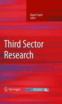 表紙画像: Third Sector Research 9781461415138