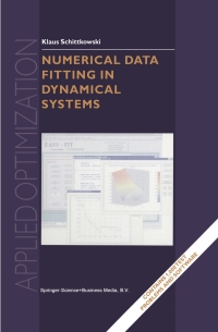Omslagafbeelding: Numerical Data Fitting in Dynamical Systems 9781402010798