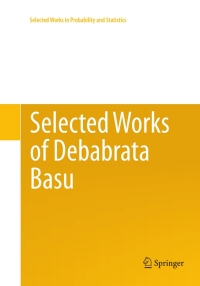 Cover image: Selected Works of Debabrata Basu 1st edition 9781441958242