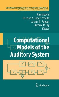 Cover image: Computational Models of the Auditory System 1st edition 9781441913708