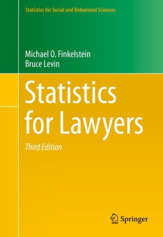 Titelbild: Statistics for Lawyers 3rd edition 9781441959843