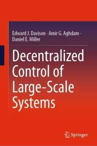 Titelbild: Decentralized Control of Large-Scale Systems 9781441960139