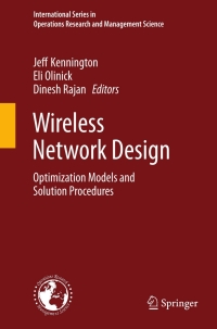 Cover image: Wireless Network Design 9781441961105