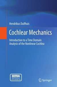 Cover image: Cochlear Mechanics 9781441961167