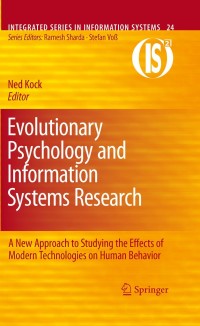 Imagen de portada: Evolutionary Psychology and Information Systems Research 1st edition 9781441961389