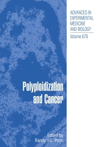 Cover image: Polyploidization and Cancer 1st edition 9781441961983