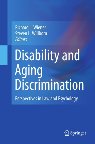 Cover image: Disability and Aging Discrimination 9781441962928