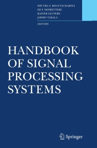 Titelbild: Handbook of Signal Processing Systems 9781441963444