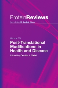 Imagen de portada: Post-Translational Modifications in Health and Disease 9781441963819
