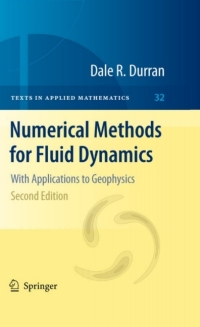 Imagen de portada: Numerical Methods for Fluid Dynamics 2nd edition 9781441964113