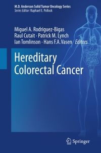 Cover image: Hereditary Colorectal Cancer 9781441966025