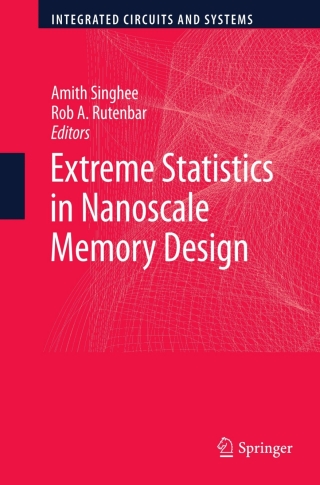 Imagen de portada: Extreme Statistics in Nanoscale Memory Design 9781441966056