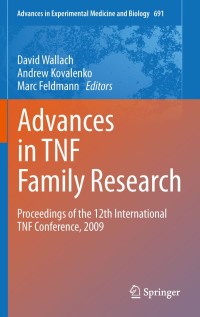 Cover image: Advances in TNF Family Research 1st edition 9781441966117
