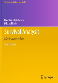 Cover image: Survival Analysis 3rd edition 9781441966452