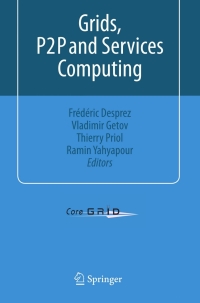 Imagen de portada: Grids, P2P and Services Computing 1st edition 9781441967930