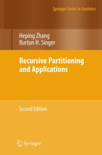 Cover image: Recursive Partitioning and Applications 2nd edition 9781461426226